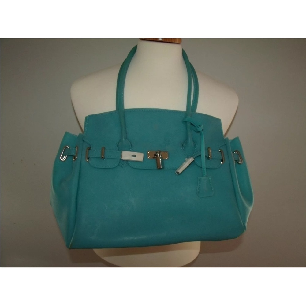 Jelly Kelly PVC beach tote handbag large New